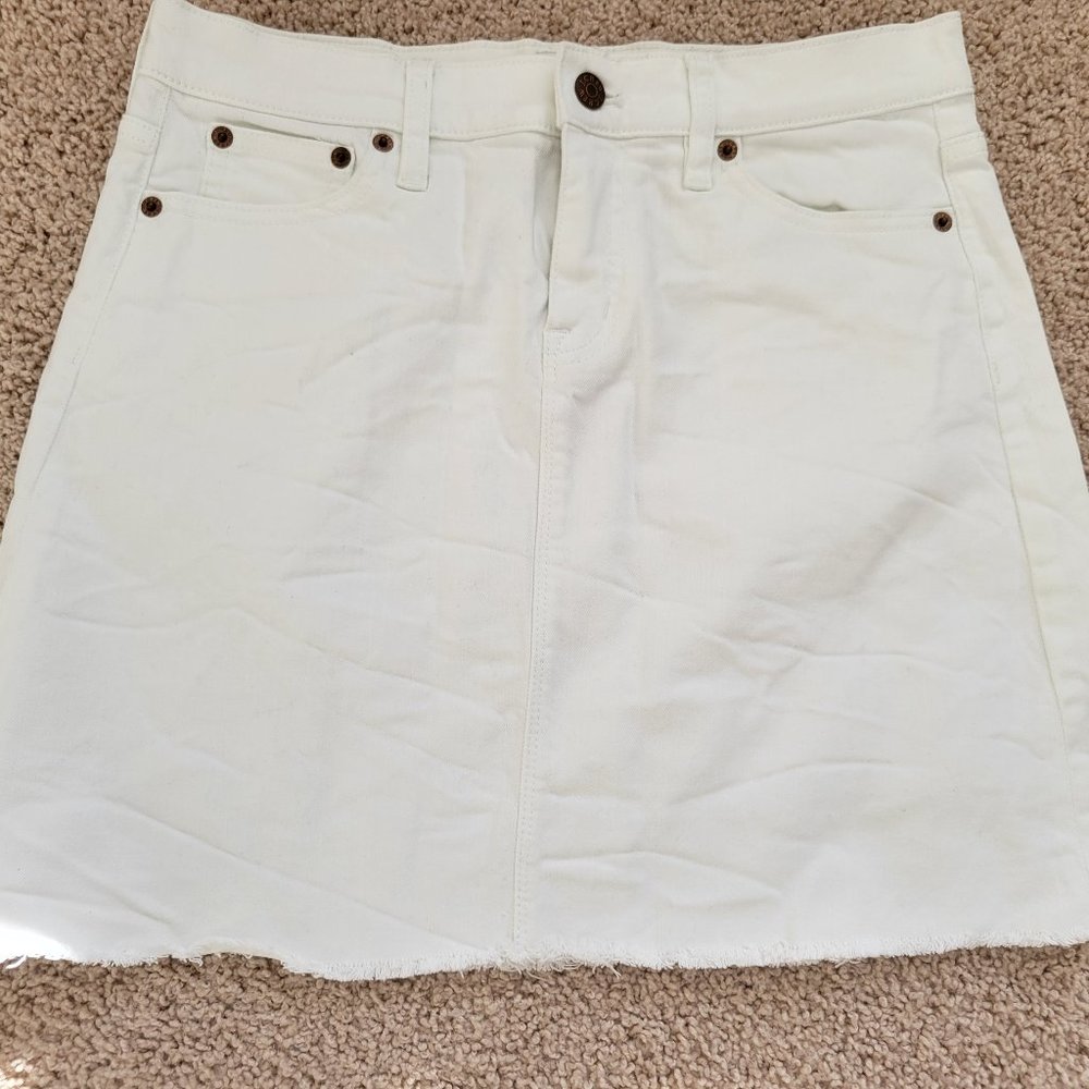 JCREW Women's Mini Jeans Skirt Size 4